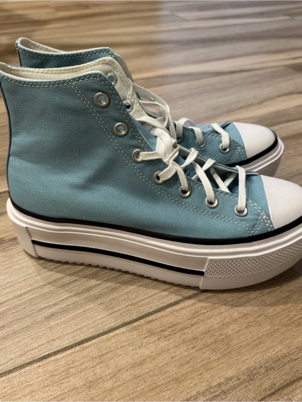 Converse Chuck Taylor All Star Lift Double Stack High Top Platform  11.5W/9.5 M